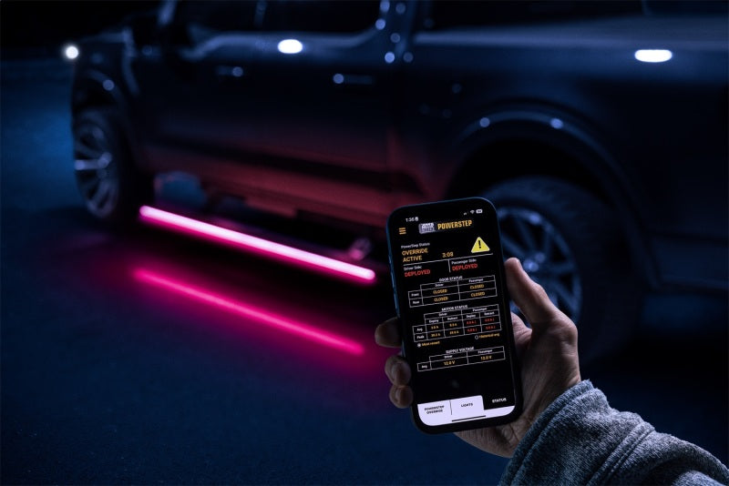 AMP Research 21-24 Ford F-150 SuperCrew PowerStep Vision Running Boards AMP Research