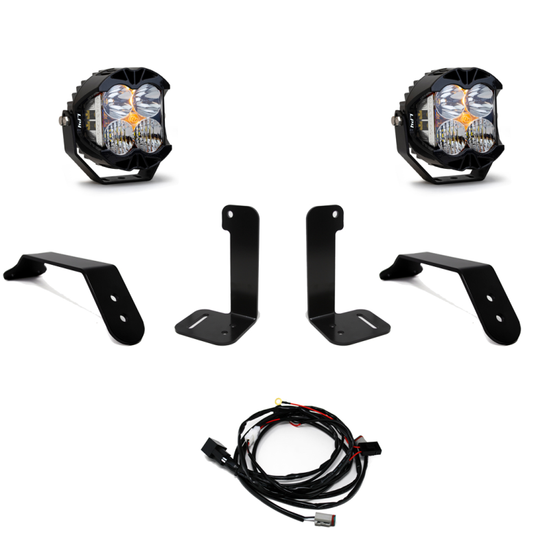 Baja Designs 2018+ Jeep JL/JT Dual LP4 Auxiliary Light Kit Light Bars & Cubes Baja Designs