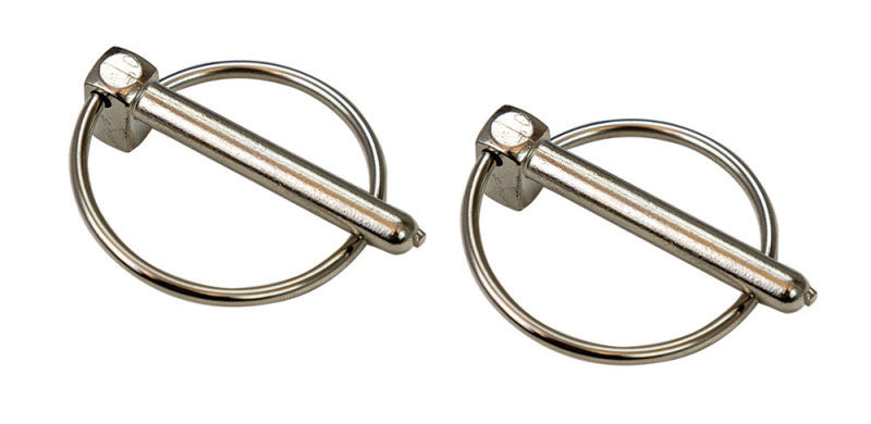 Moroso Replacement Hood Pins Clip - 1/4in Dia. Hood Pins Moroso