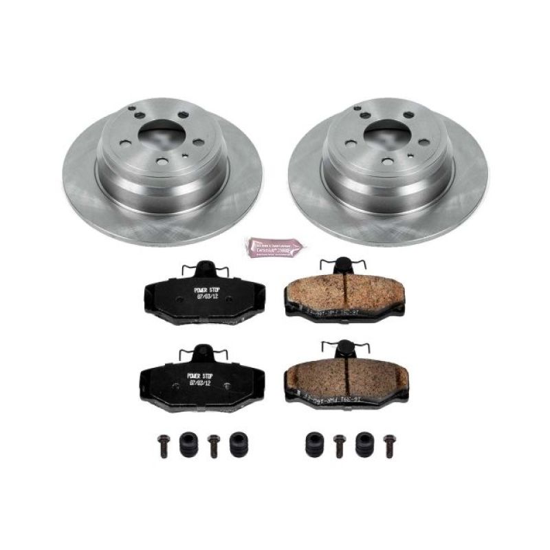 Power Stop 1997 Volvo 850 Rear Autospecialty Brake Kit Brake Kits - OE PowerStop