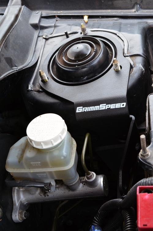GrimmSpeed Mitsubishi Evo 8/9 Master Cylinder Brace Brake Cylinder Stops GrimmSpeed