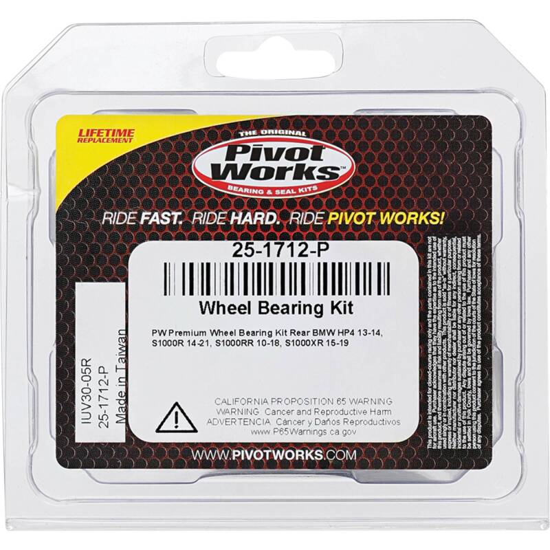 Pivot Works BMW Wheel Bearing Kit Premium Bearings Control Arms Pivot Works