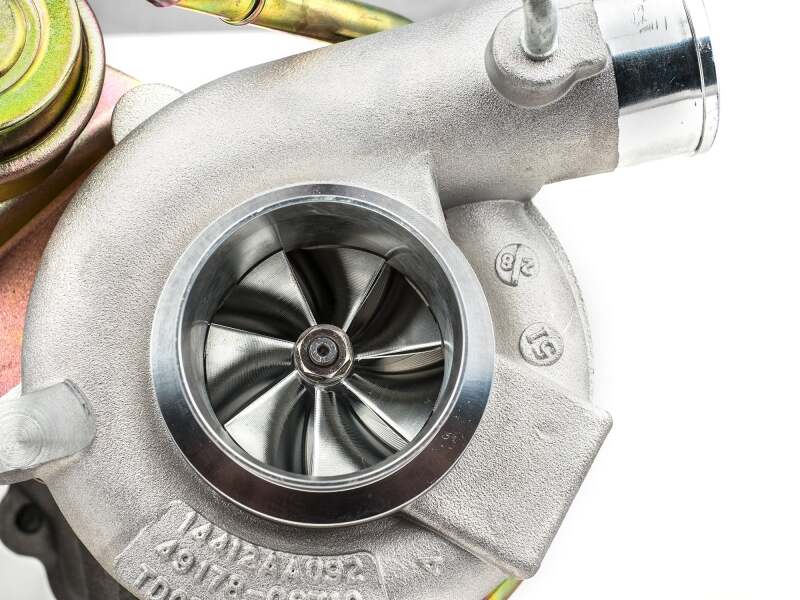 Forced Performance Subaru STi/WRX Blue Turbocharger 58mm CH8 CM Turbine Hsg External WG w/Oil Line Turbochargers Forced Performance