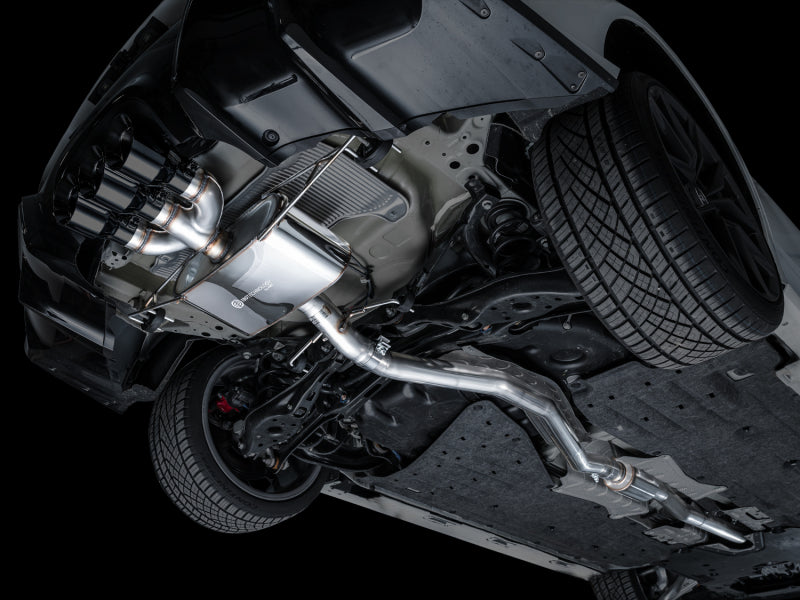 AWE Tuning 2024 Acura Integra Type S DE5 FWD Touring Edition Exhaust w/ Triple Diamond Black Tips Catback AWE Tuning
