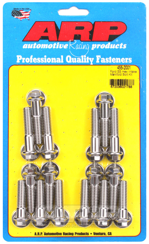 ARP BB Ford SS Hex Intake Manifold Bolt Kit Hardware Kits - Other ARP