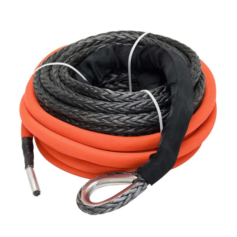 Superwinch Replacement Synthetic Rope 33/64in Dia x 78.7 ft L Tigershark 18000SR 12V/24V Winches Winch Accessories Superwinch