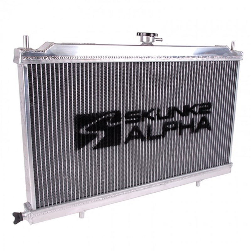 Skunk2 Alpha Series 88-91 Honda CRX/Civic Radiator (Full Size) (Dual Core) (Manual Trans.) Radiators Skunk2 Racing