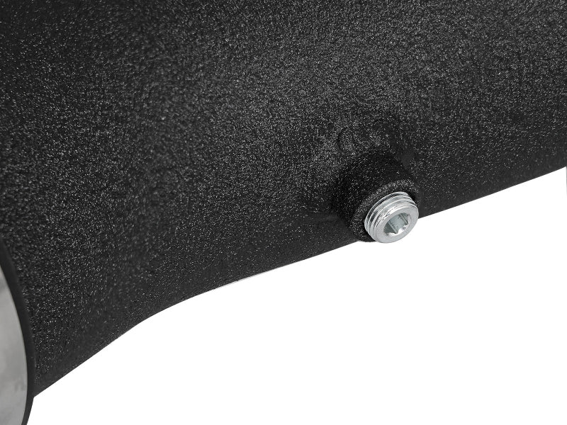 aFe BladeRunner 3in Black Intercooler Cold Side Charge Pipe 01 GM Diesel Trucks 6.6L V8 (td) Intercoolers aFe