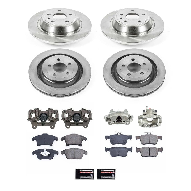 Power Stop 13-16 Ford Fusion Rear Autospecialty Kit w/Calipers Brake Kits - OE PowerStop