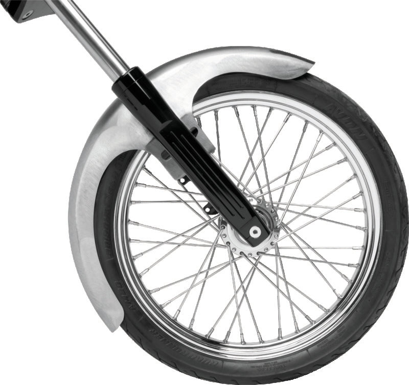 Bikers Choice Outlaw Raw Front Fender Wide Glide 21 Inch Wheel Undrilled Custom Fenders Bikers Choice