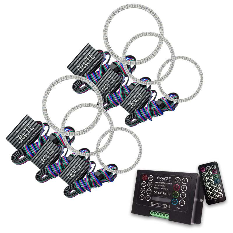 Oracle Infiniti QX56 11-13 Halo Kit - ColorSHIFT w/ 2.0 Controller Headlights ORACLE Lighting