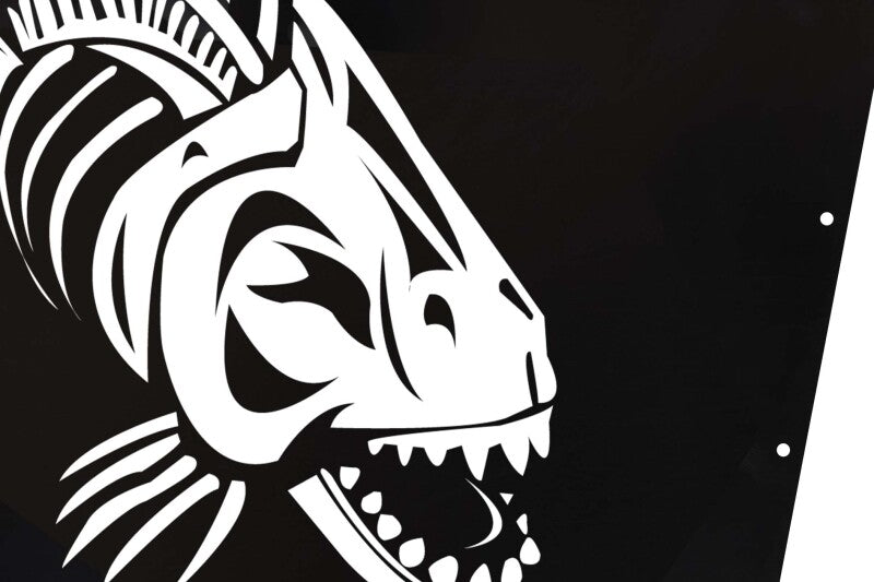 Fishbone Offroad 07-12 Jeep Wrangler JK Hood Louver - Black Hoods Fishbone Offroad