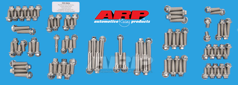 ARP BB Ford FE Series SS Hex Accessory Kit Hardware Kits - Other ARP
