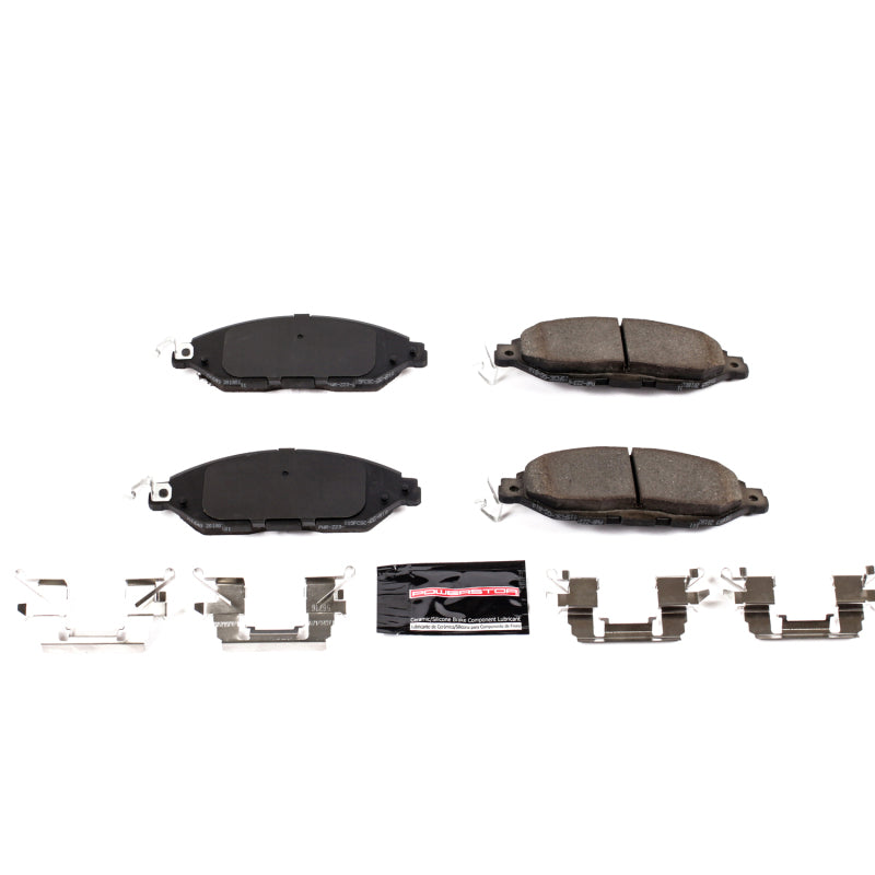 Power Stop 2013 Infiniti JX35 Front Z23 Evolution Sport Brake Pads w/Hardware Brake Pads - Performance PowerStop