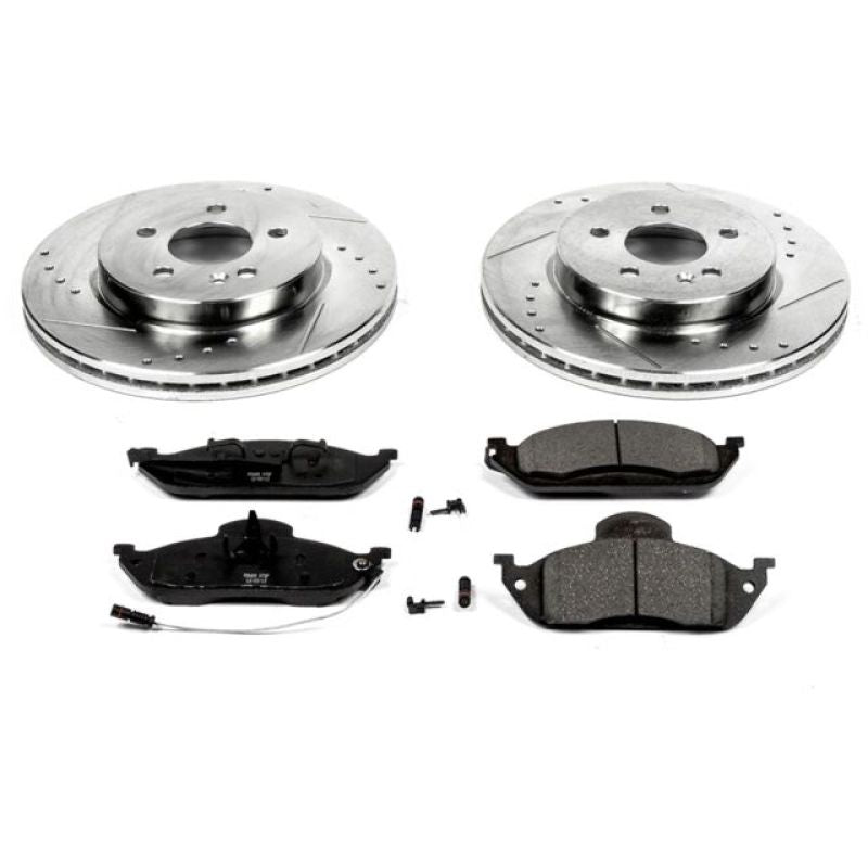 Power Stop 98-03 Mercedes-Benz ML320 Front Z23 Evolution Sport Brake Kit Brake Kits - Performance D&S PowerStop