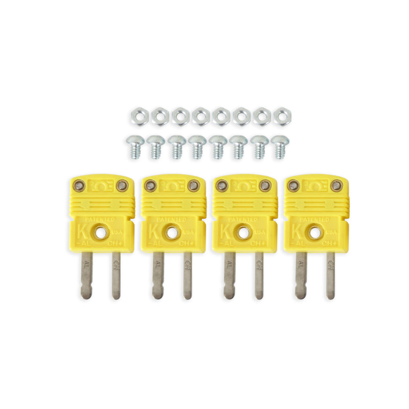 AEM Single K-Type Thermocouple Kit - 4 Pack Wiring Connectors AEM