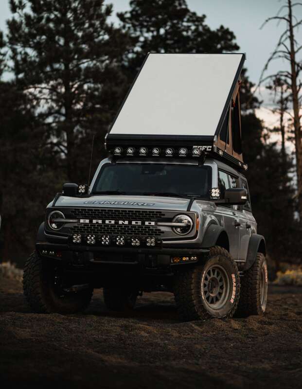 Camburg 2021+ Ford Bronco (Excl. Raptor) FOX 2.5 Elite DSC KINETIK Series Lift Kit Suspension Arms & Components Camburg