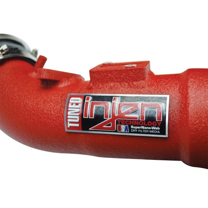 Injen 17-19 Honda Civic Type R 2.0T Wrinkle Red Short Ram Air Intake Cold Air Intakes Injen