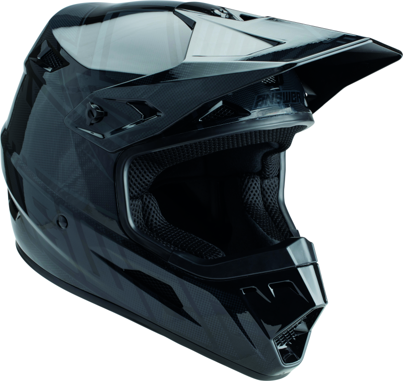Answer AR3 Rapid Helmet Black/Dark Grey Youth - Medium Helmets and Accessories Answer