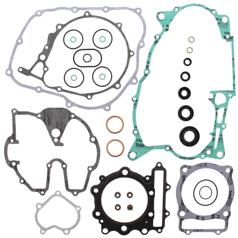 Vertex Gaskets 93-23 Honda XR650L Complete Gasket Kit w/ Oil Seals Engine Hardware Vertex Pistons
