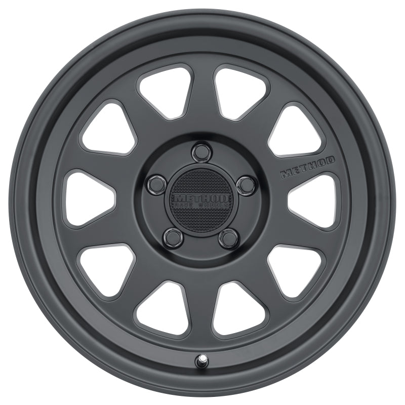 Method MR316 18x9 +18mm Offset 5x150 110.5mm CB Matte Black Wheel Wheels - Cast Method Wheels