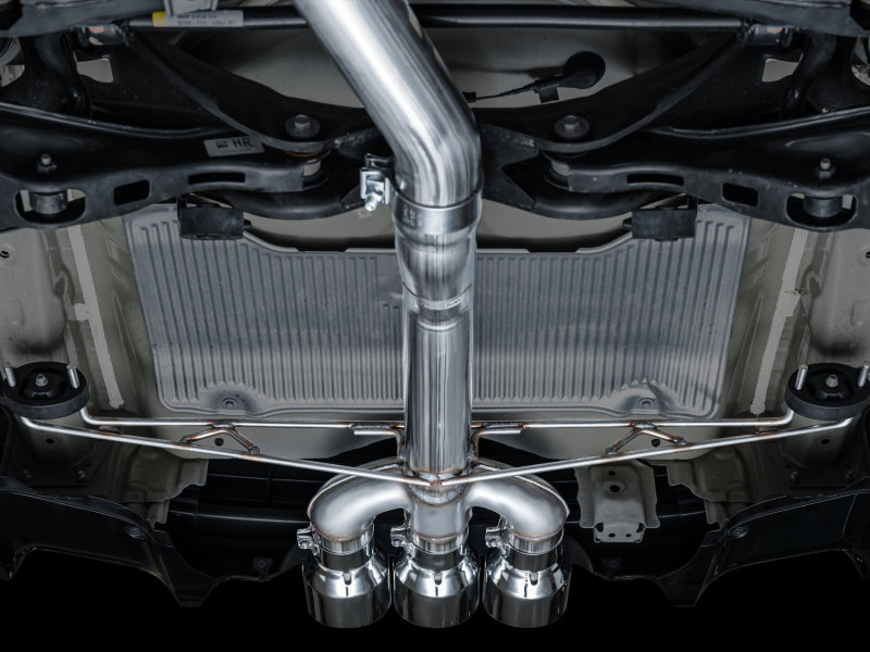 AWE Tuning 2024 Acura Integra Type S DE5 FWD Track Edition Exhaust w/ Triple Chrome Silver Tips Catback AWE Tuning