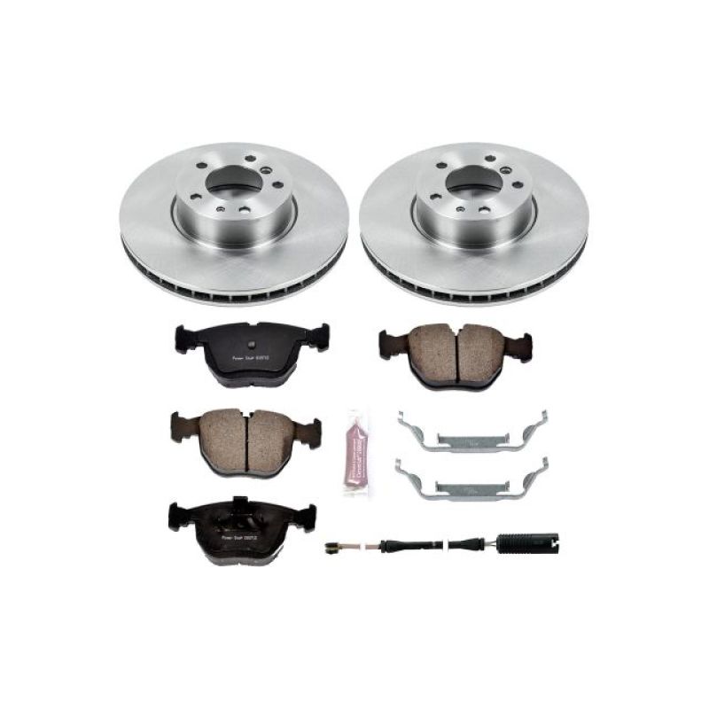 Power Stop 1995 BMW 740i Front Autospecialty Brake Kit Brake Kits - OE PowerStop
