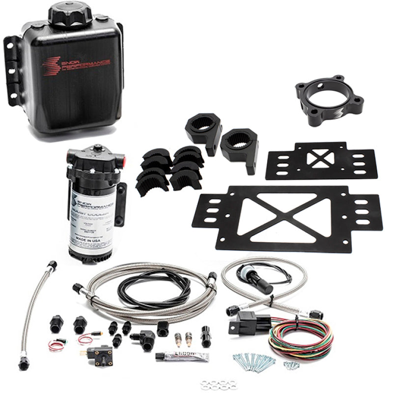 Snow Performance Stg 1 Boost Cooler RZR Turbo Water Methanol Injection Kit (SS Braid Line & 4AN) Water Meth Kits Snow Performance