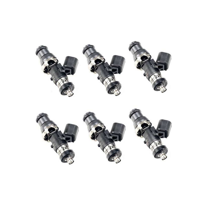 Injector Dynamics ID1050X Injectors - 48mm Length - 14mm Top - Denso Lower Cushion (Set of 6) Fuel Injector Sets - 6Cyl Injector Dynamics