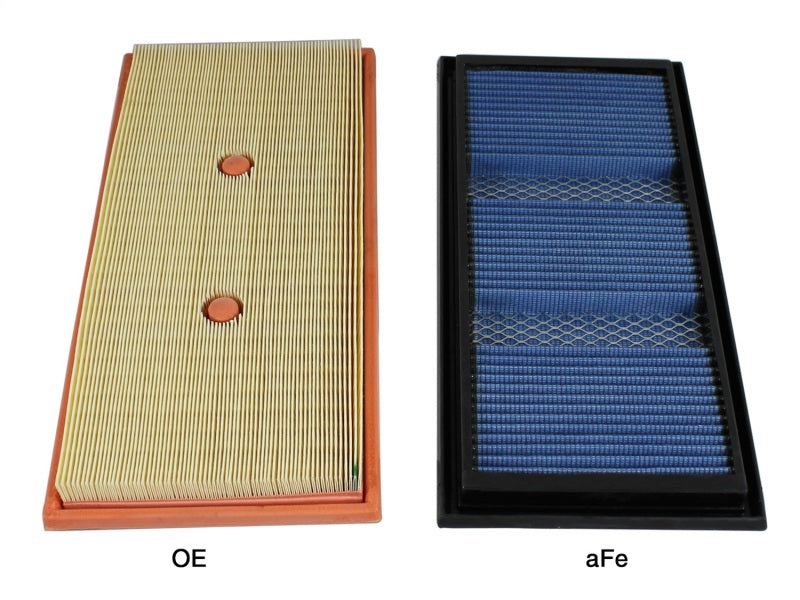 aFe MagnumFLOW OEM Replacement Air Filter PRO 5R 12-14 Mercedes-Benz C/E/ML-Class V6 3.5L Air Filters - Drop In aFe