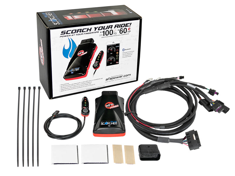 aFe Scorcher Blue Bluetooth Power Module 2020 Toyota Supra 3.0L In-Line Modules aFe