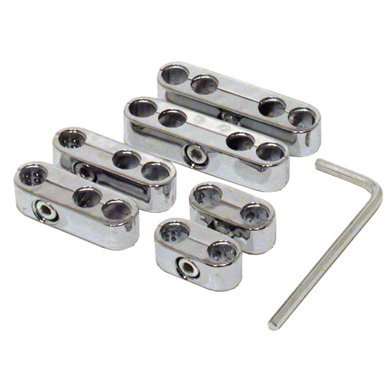Spectre Pro Ignition Wire Separators (7mm or 8mm Wires) - Chrome Line Seperators Spectre