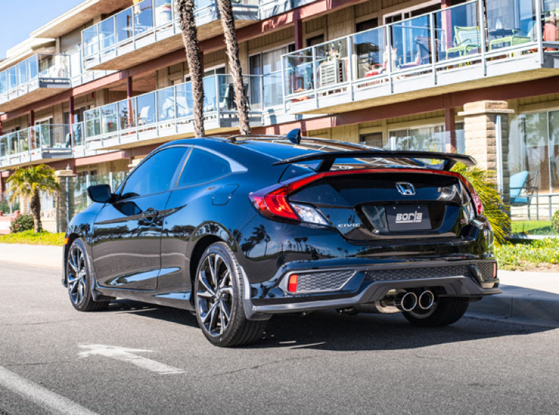 Borla 17-19 Honda Civic SI 1.5L Turbo MT S-Type 2.75in Cat-Back Exhaust Catback Borla