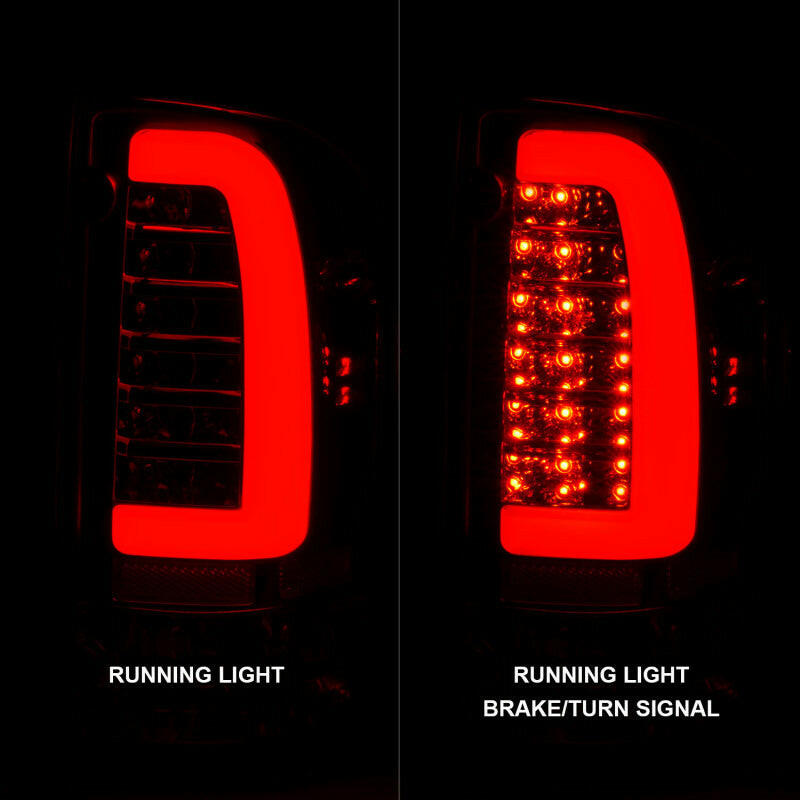 ANZO 95-00 Toyota Tacoma LED Taillights Chrome Housing Clear Lens (Pair) Tail Lights ANZO