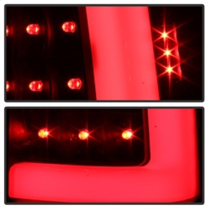 xTune Chevy Silverado 1500/2500/3500 99-02 / Version 3 Tail Lights Black ALT-ON-CS99V3-LBLED-BK Tail Lights SPYDER
