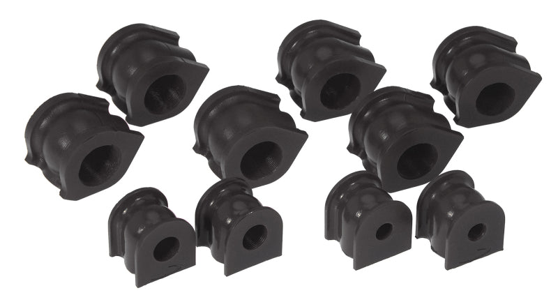 Prothane 06+ Honda Civic Front/Rear Sway Bar Bushing Kit - Black Sway Bar Bushings Prothane