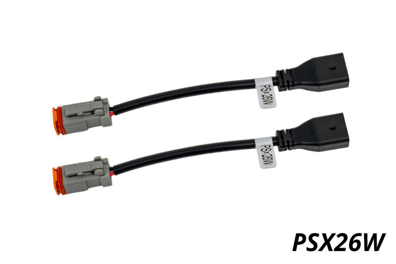 Diode Dynamics H11 DT 2-Pin Adapter - Pair Light Accessories and Wiring Diode Dynamics