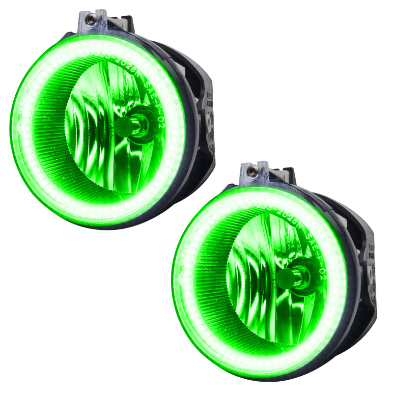 Oracle Lighting 07-09 Chrysler Aspen Pre-Assembled LED Halo Fog Lights -Green Fog Lights ORACLE Lighting