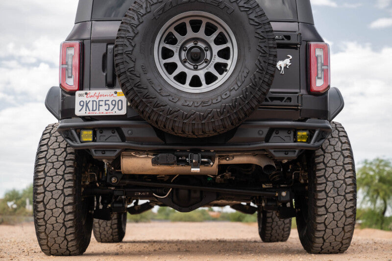 DV8 Offroad 2021-2025 Ford Bronco Rear Tube Bumper Bumpers - Steel DV8 Offroad