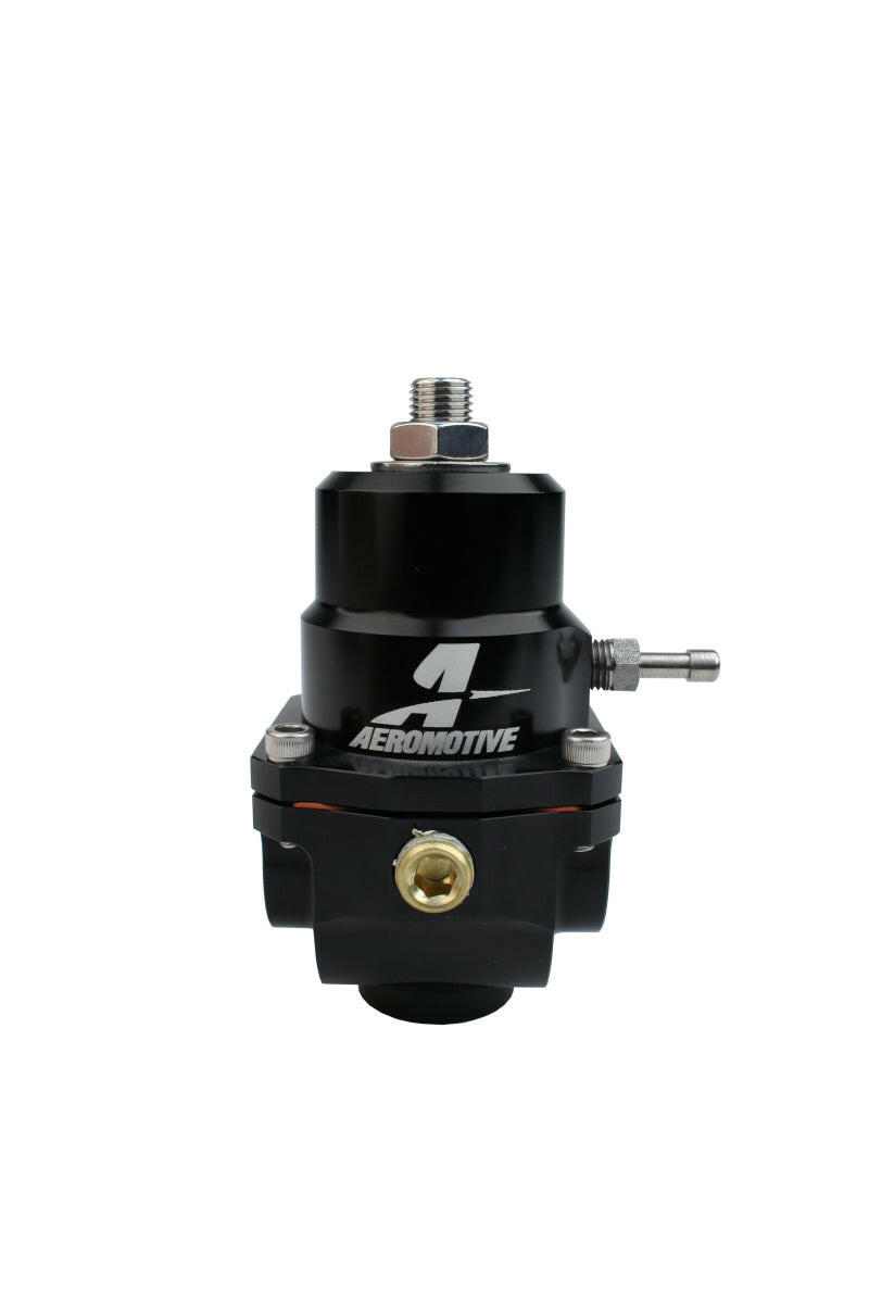 Aeromotive Adjustable Regulator - 35-75PSI - .188 Valve - (2) -08 Inlets/-08 Return Fuel Pressure Regulators Aeromotive
