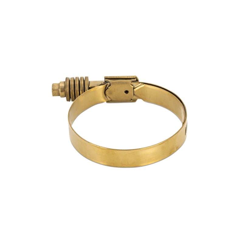 Mishimoto Constant Tension Worm Gear Clamp 1.77in.-2.60in. (45mm-66mm) - Gold Clamps Mishimoto