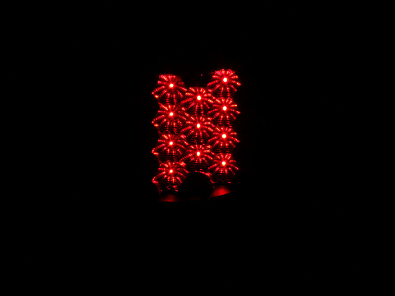 ANZO 2004-2008 Ford F-150 LED Taillights Black Tail Lights ANZO