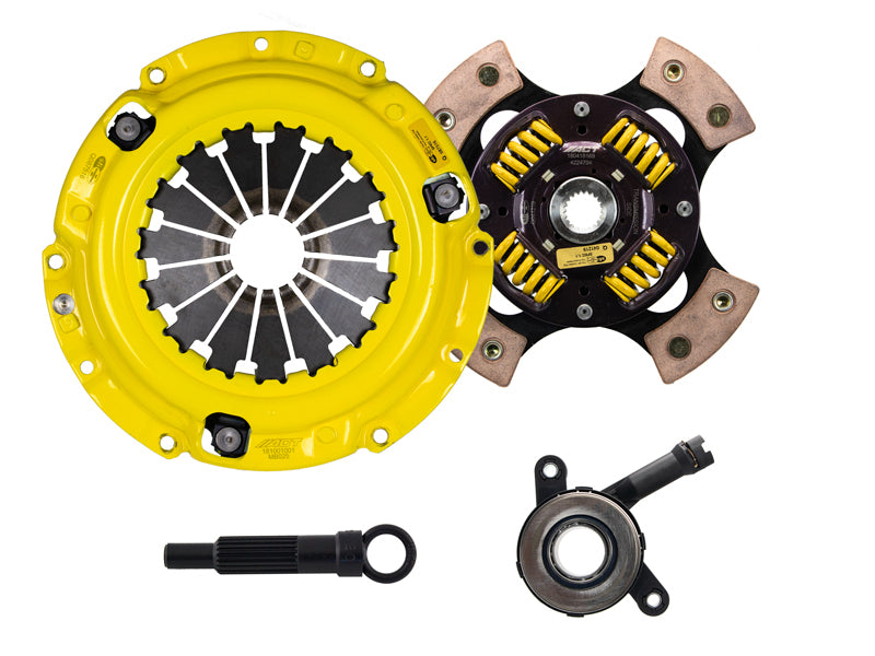 ACT 08-17 Mitsubishi Lancer GT / GTS HD/Race Sprung 4 Pad Clutch Kit Clutch Kits - Single ACT