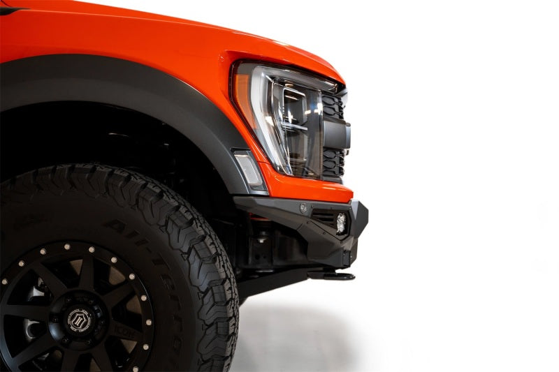 Addictive Desert Designs 2021+ Ford Raptor Bomber Front Bumper w/ 3 Baja Designs LP6 Light Mounts Bumpers - Steel Addictive Desert Designs
