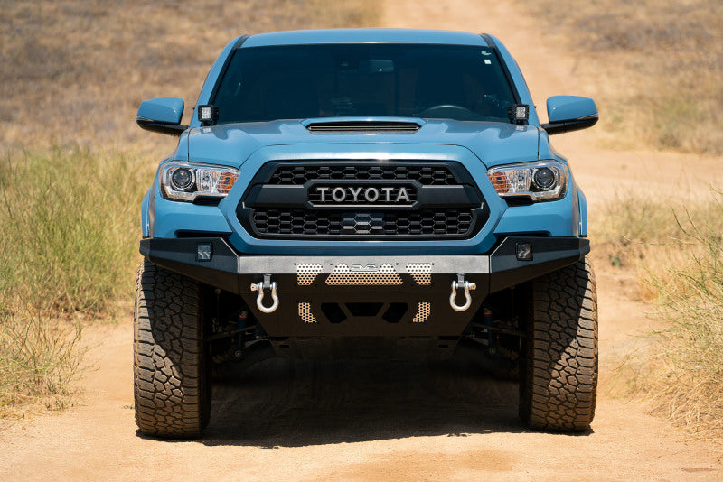 DV8 Offroad 16-23 Toyota Tacoma MTO Series Front Bumper Bumpers - Steel DV8 Offroad