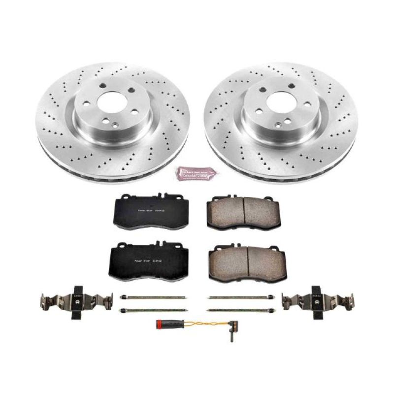 Power Stop 10-16 Mercedes-Benz E350 Front Autospecialty Brake Kit Brake Kits - OE PowerStop