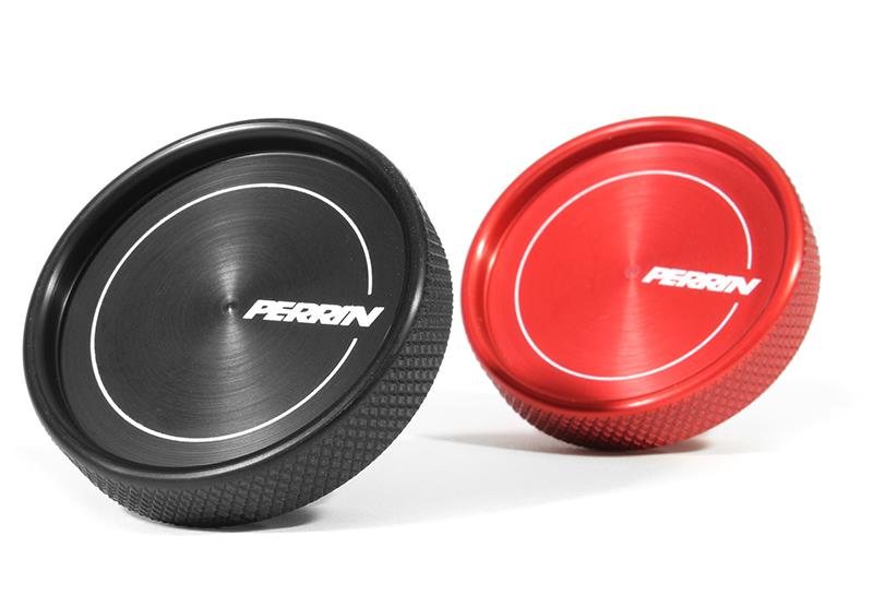PERRIN 02-25 Subaru Impreza/WRX/STI & 13-25 Crosstrek/BRZ/FR-S/GR86/GR86 Oil Fill Cap - Black Oil Caps Perrin Performance