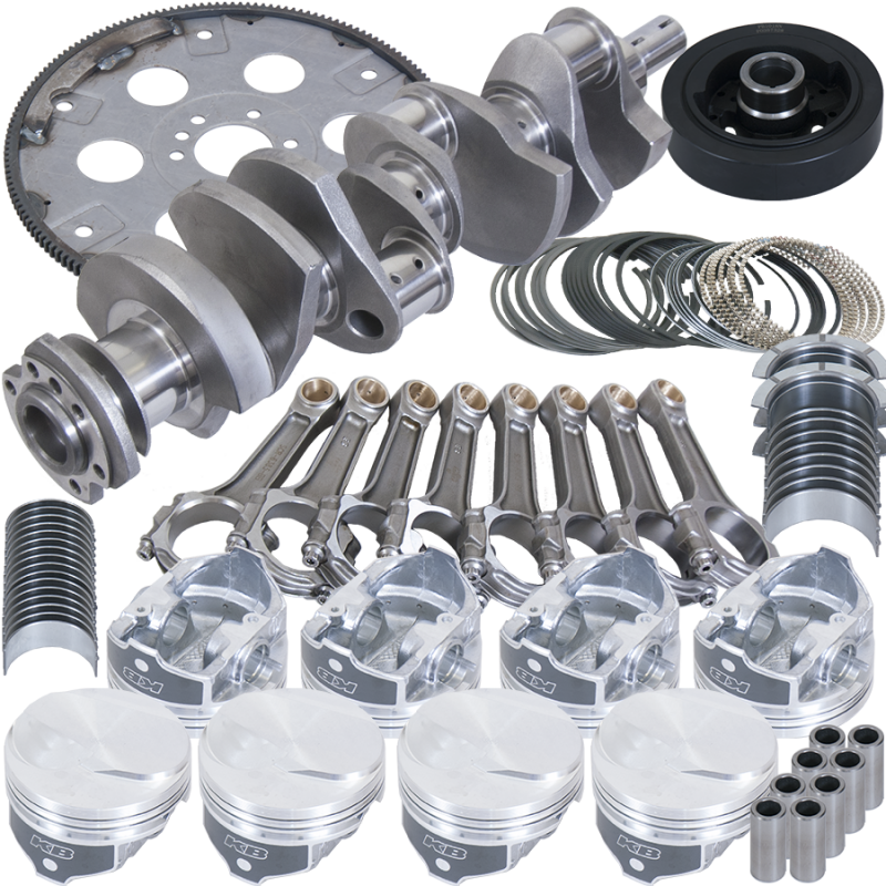 Eagle Chevy 454 4.250in Crank 6.385in I-Beam Rods 17cc Dome 4.310in Pistons Balanced Assembly Rotating Assemblies Eagle