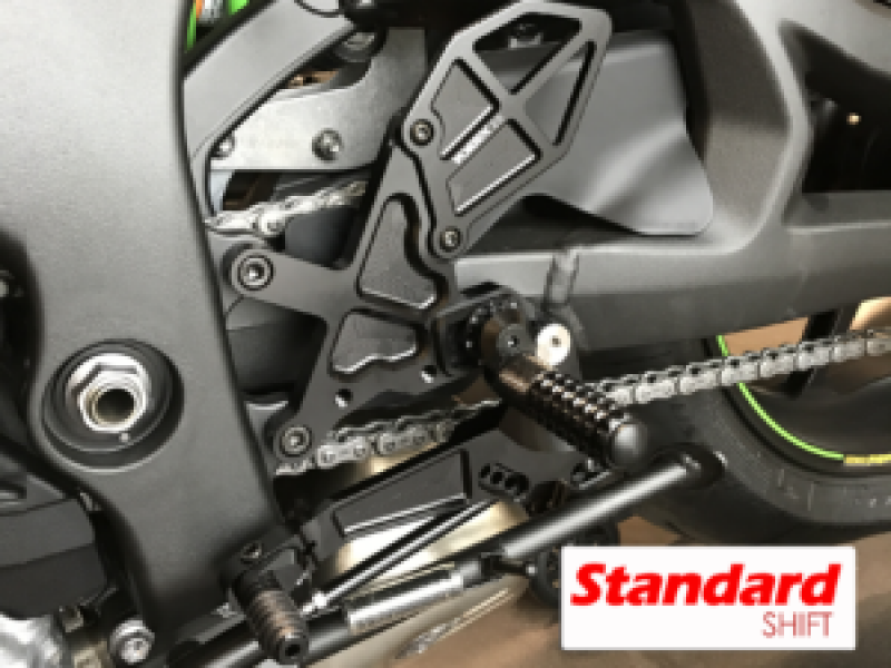 Vortex Racing 21-24 Kawasaki XZ-10R Ninja ZX1000 Rear Set- Black Bike Stands Vortex Racing
