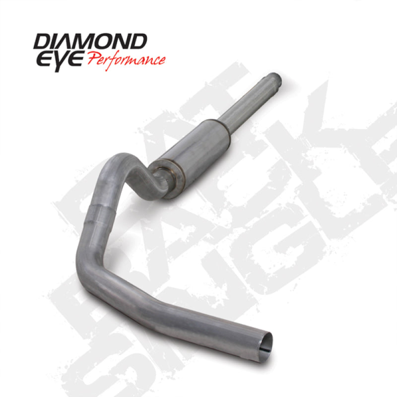 Diamond Eye KIT 4in Catback Single AL: 94-97 FORD 7.3L F250/F350 PWRSTROKE Catback Diamond Eye Performance